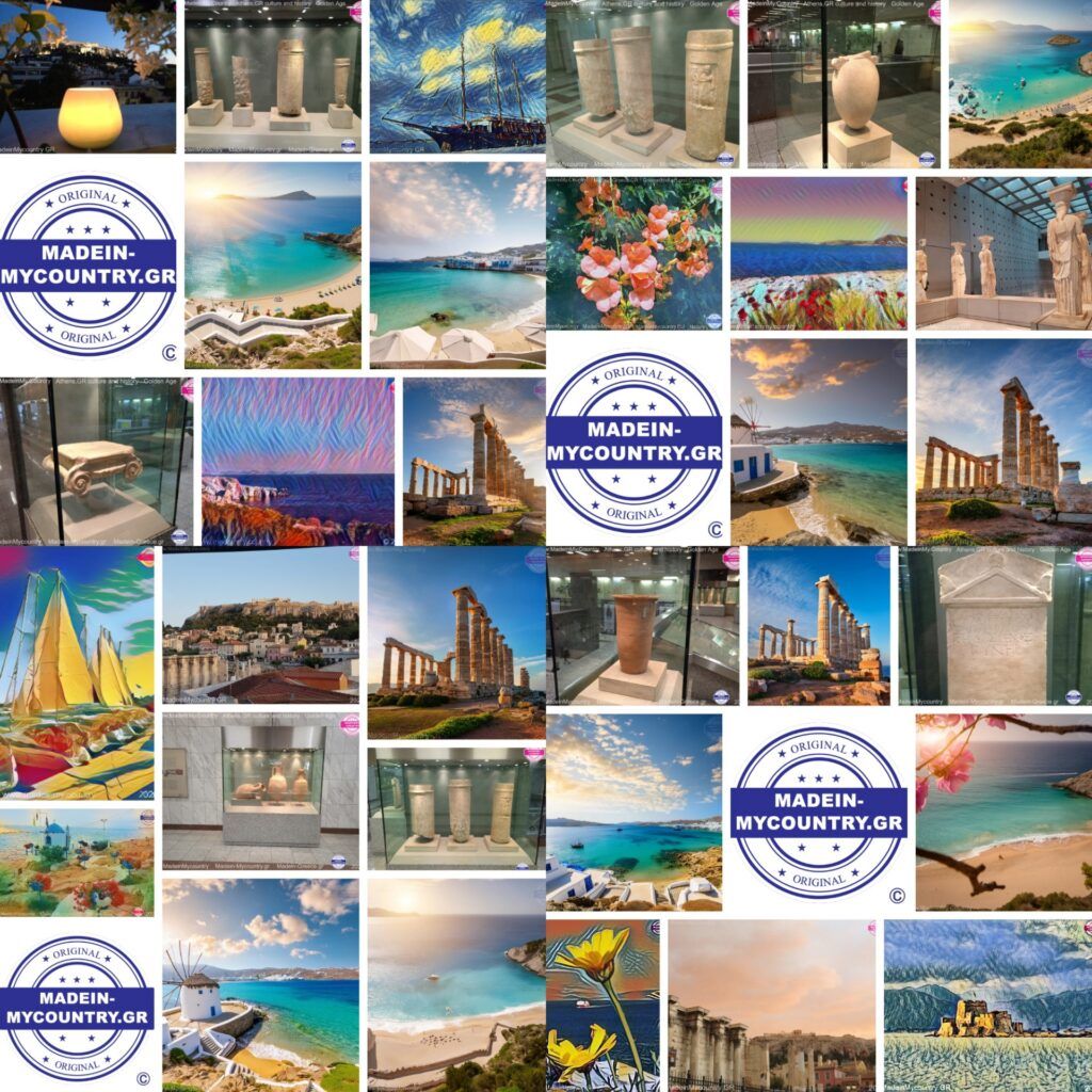 The Aegean sea of Greece (Hellas), Cyprus and the Greek islands!! MadeinMycountry is a global platform that celebrates and supports local history, culture, art, and nature conservation efforts. For two decades, we have been sponsoring local museums, cultural organizations, travel destinations, historical sites, and various cultural events around the world.